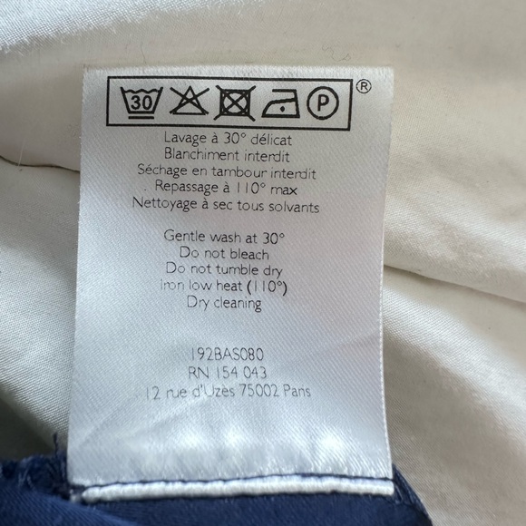 Sezane blue trousers EU 38 / US 6 - Picture 7 of 9